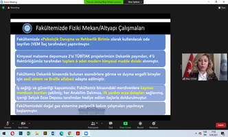 Üniversitemiz Eczacılık Fakültesiyle Verimlilik Toplantısı Gerçekleştirildi