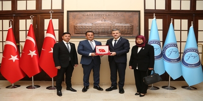 Emniyet Teşkilatı Vazife Malulü ve Şehit Aileleri Vakfı Üniversitemizi Ziyaret Etti