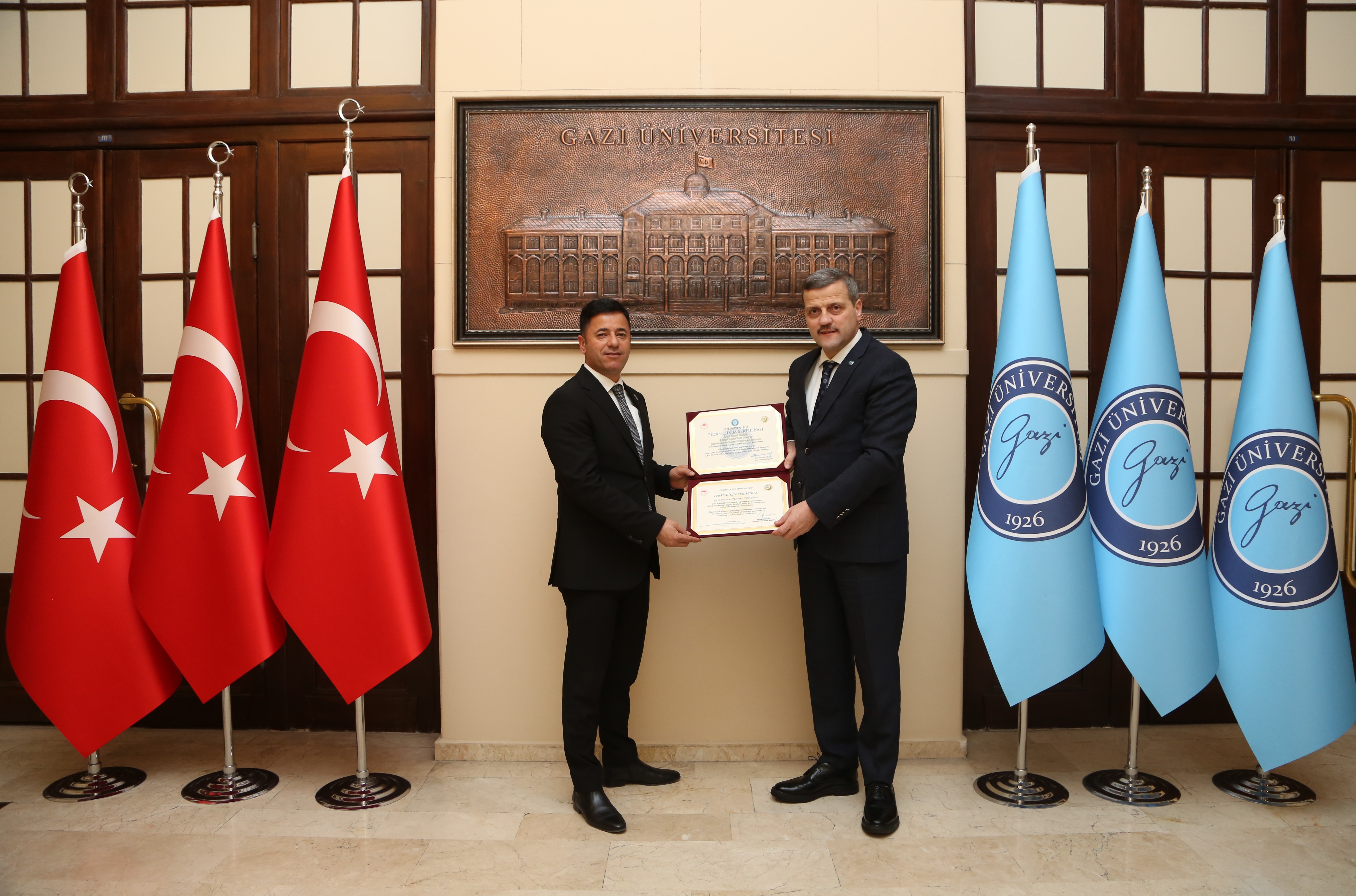 Emniyet Teşkilatı Vazife Malulü ve Şehit Aileleri Vakfı Üniversitemizi Ziyaret Etti-1