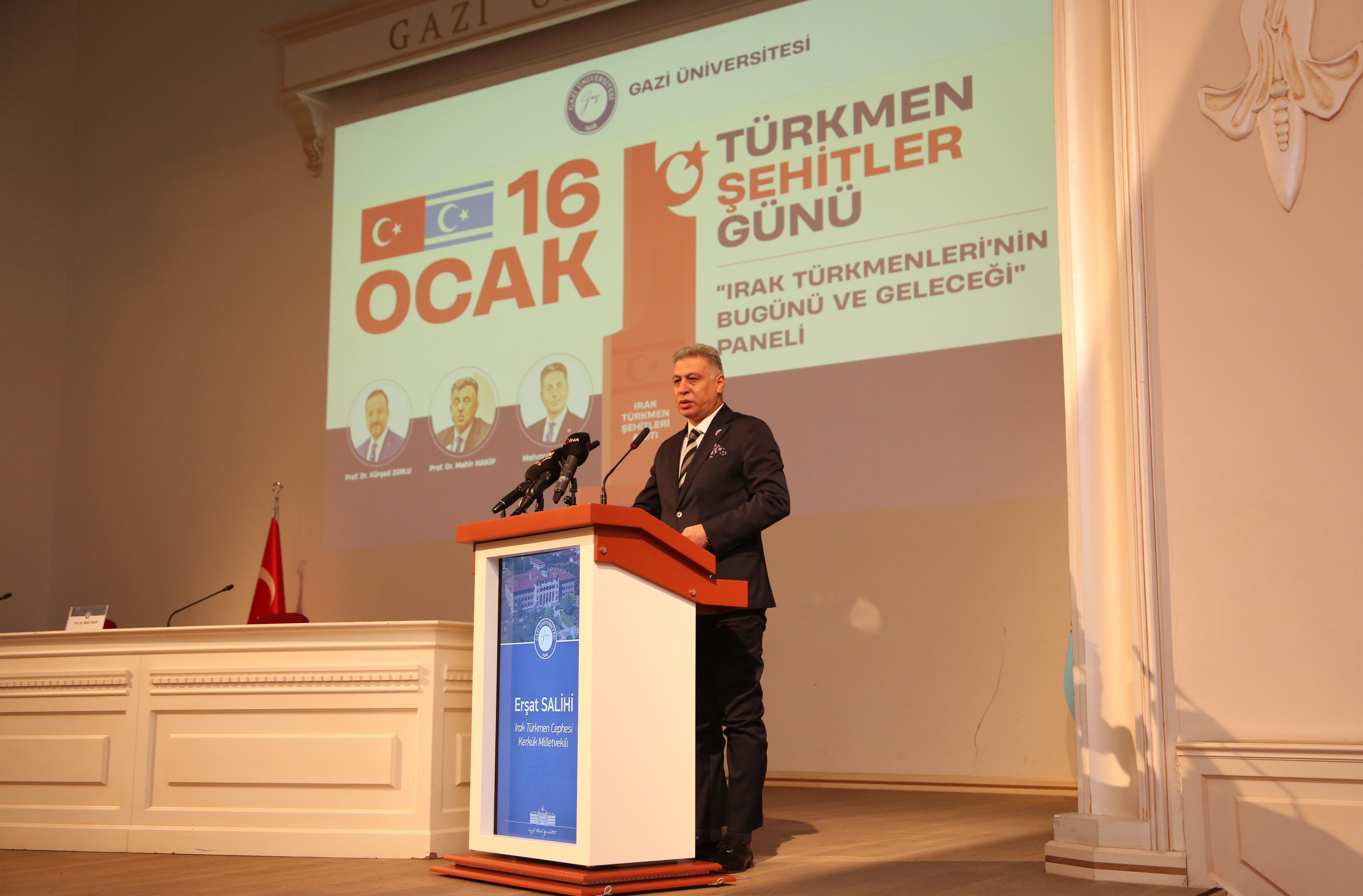 Üniversitemizde “Irak Türkmenleri’nin Bugünü ve Geleceği” Konulu Panel Düzenlendi-1