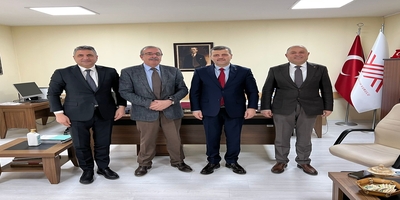 Rektörümüz Prof. Dr. Musa Yıldız, YÖK Personel Daire Başkanı Recep Sarıipek’i Ziyaret Etti