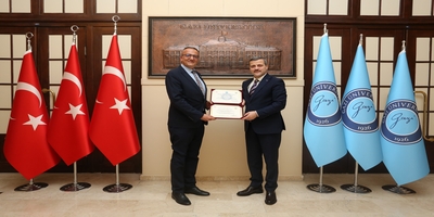 Kapadokya Üniversitesi Rektörü Prof. Dr. Hasan Ali Karasar, Rektörümüz Prof. Dr. Musa Yıldız’ı Ziyaret Etti