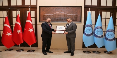 Diyanet İşleri Başkan Yardımcısı Doç. Dr. Selim Argun Rektörümüz Prof. Dr. Musa Yıldız’ı Ziyaret Etti