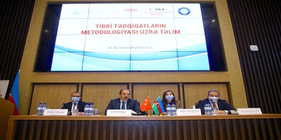 Üniversitemiz ile TİKA İş Birliğinde Azerbaycan'da "Tıbbi Araştırmalarda Yöntem Bilim Kursu" Düzenlendi