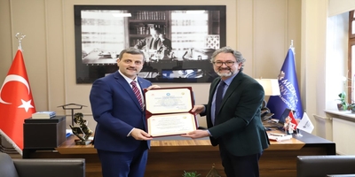 Rektörümüz Prof. Dr. Musa Yıldız, Ankara Medipol Üniversitesi Rektörü Prof. Dr. Ahmet Zeki Şengil’i Ziyaret Etti
