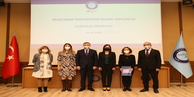 Eczacılık Fakültesi “Araştırma Üniversitesi İzleme Toplantısı” Gerçekleştirildi
