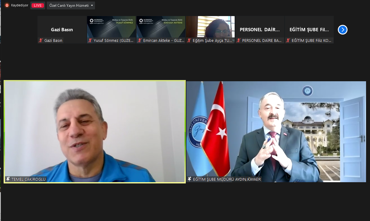 Üniversitemizde “Egzersiz ile Yaşlanma Nasıl Geciktirilebilir?” Konulu Hizmet İçi Eğitim Düzenlendi-1