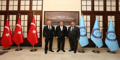 KKTC Ankara Büyükelçisi İsmet Korukoğlu, Rektörümüz Prof. Dr. Musa Yıldız’ı Ziyaret Etti