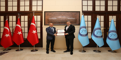 Sanayi ve Teknoloji Bakanlığı Milli Teknoloji Genel Müdürü Zekeriya Coştu, Rektörümüz Prof. Dr. Musa Yıldız’ı Ziyaret Etti