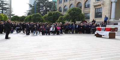 Fen Fakültesi İstatistik Bölümü Öğretim Üyesi Prof. Dr. Bülent Altunkaynak için Cenaze Töreni Düzenlendi