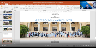 Rektörümüz Prof. Dr. Musa Yıldız, Mimarlık Fakültesi 2022 Yılı Akademik Genel Kurul Toplantısı’na Katıldı