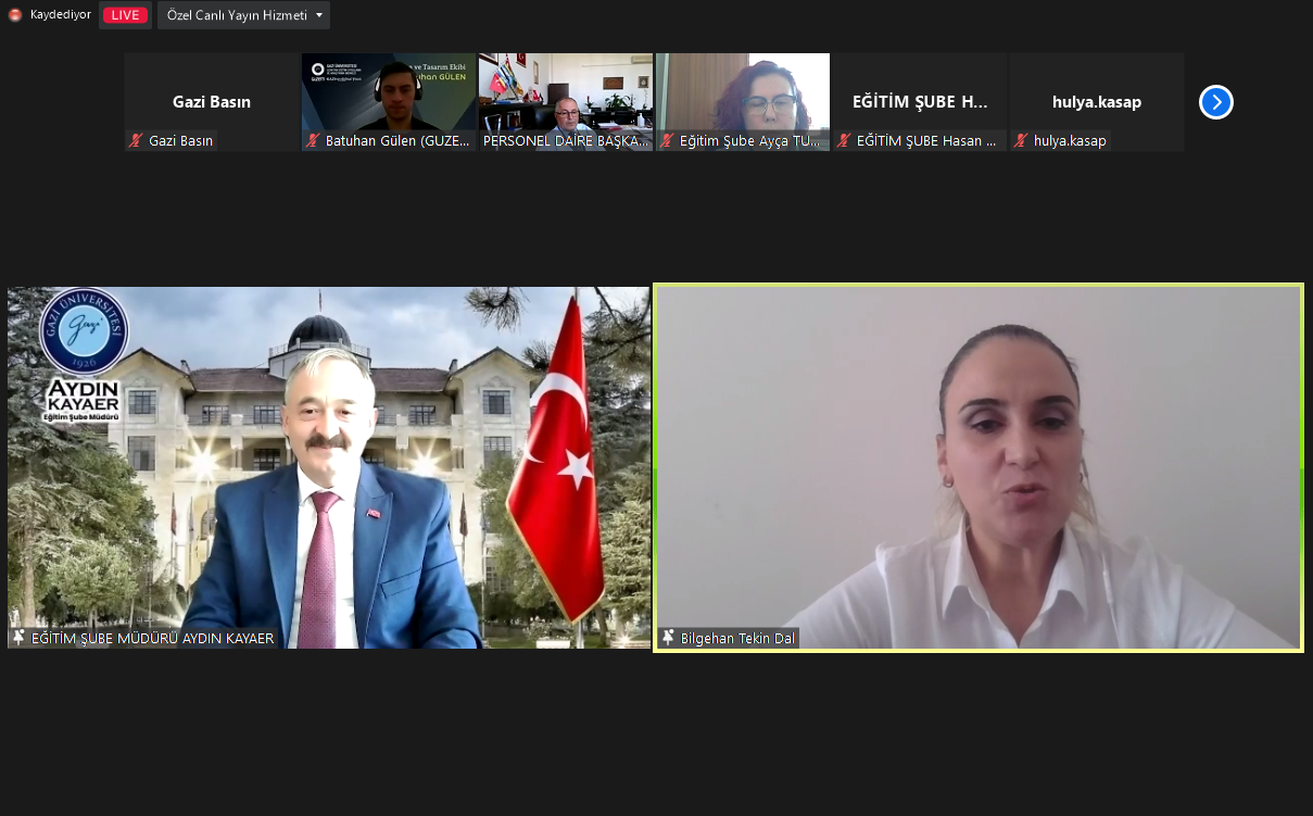 Üniversitemizde “Yaşlanma ve Denge: Ne Yapmalıyız?” Konulu Hizmet İçi Eğitim Düzenlendi-1