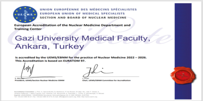 Üniversitemiz Tıp Fakültesi Nükleer Tıp Ana Bilim Dalından Büyük Başarı