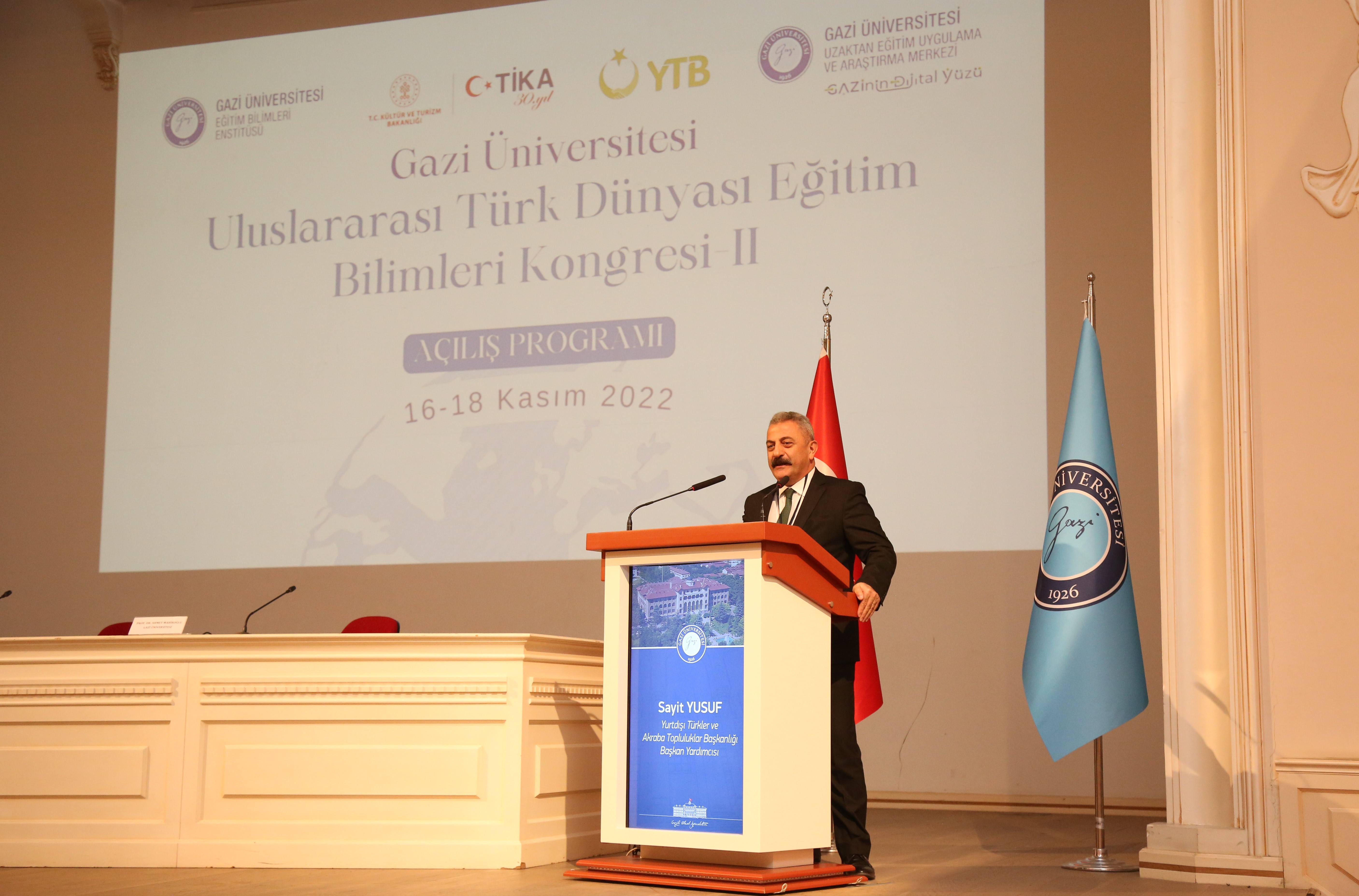 “Uluslararası Türk Dünyası Eğitim Bilimleri Kongresi–II” Üniversitemiz Ev Sahipliğinde Gerçekleştirildi-1