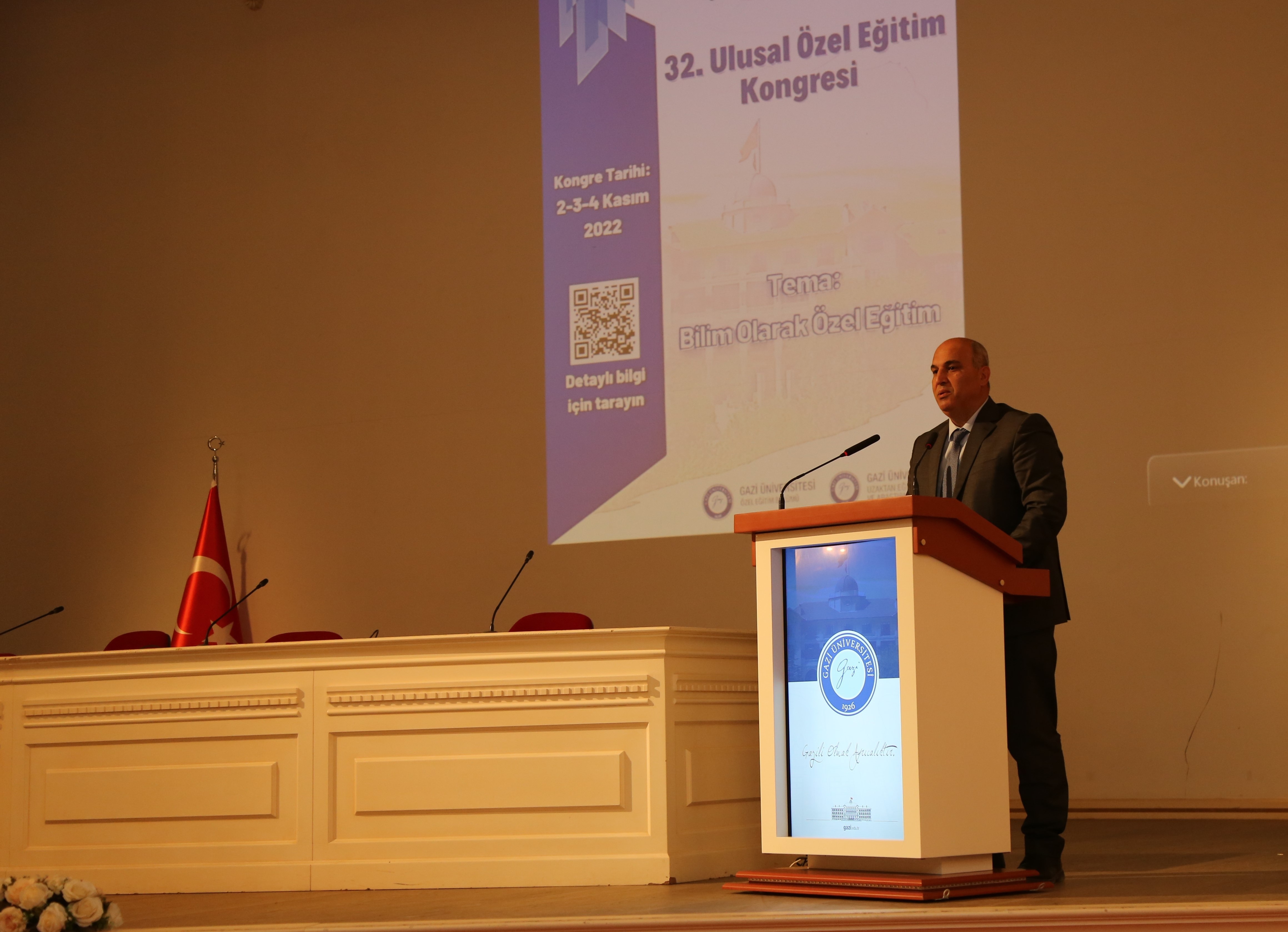 “32. Ulusal Özel Eğitim Kongresi”nin Açılış Töreni Üniversitemiz Ev Sahipliğinde Gerçekleştirildi-1