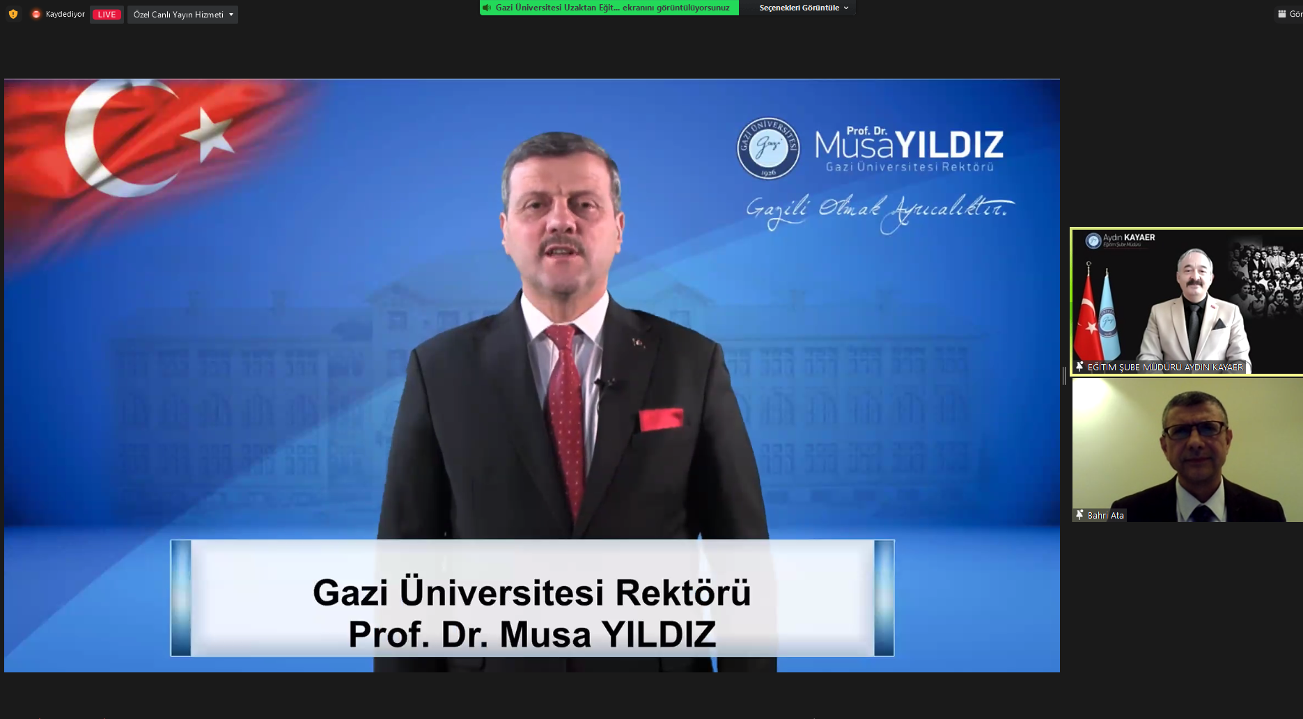 Üniversitemizde “Kültür Tarihimizin Ulu Çınarları Öğretmen Yayıncılar” Konulu Hizmet İçi Eğitim Düzenlendi-1