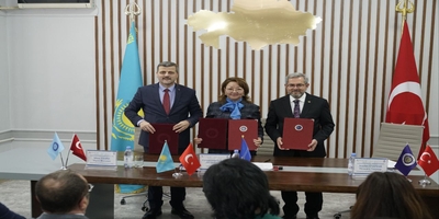 Rektörümüz Prof. Dr. Musa Yıldız’ın Kazakistan’daki Temasları Devam Ediyor 