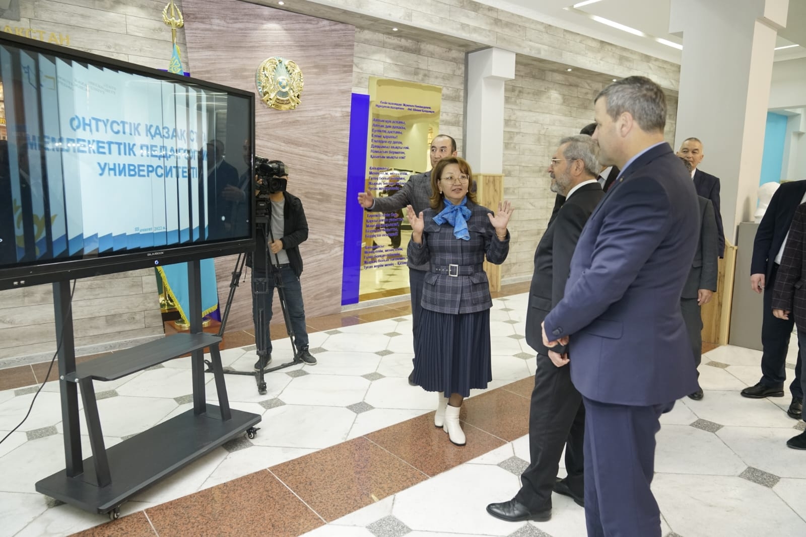 Rektörümüz Prof. Dr. Musa Yıldız’In Kazakistan’Daki Temasları Devam ...