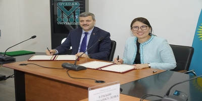 Rektörümüz Prof. Dr. Musa Yıldız’ın Kazakistan’daki Temasları Devam Ediyor 