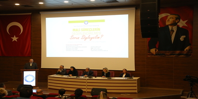 Üniversitemizde “Mali Süreçlerin Değerlendirilmesi: Sorun Söyleyelim” Konulu Hizmet İçi Eğitim Verildi