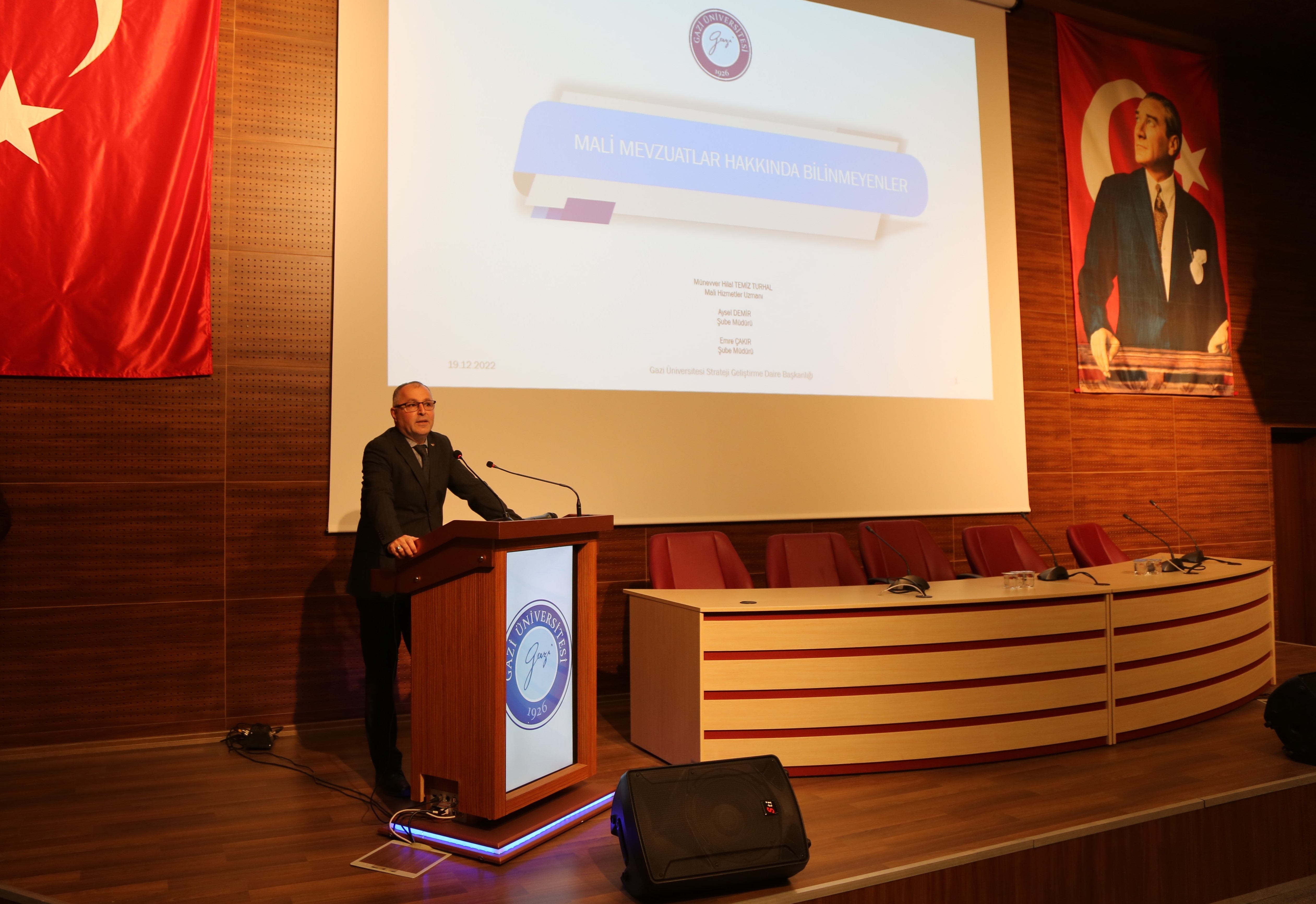 Üniversitemizde “Mali Mevzuatlar Hakkında Bilinmeyenler” Konulu Hizmet İçi Eğitim Düzenlendi-1