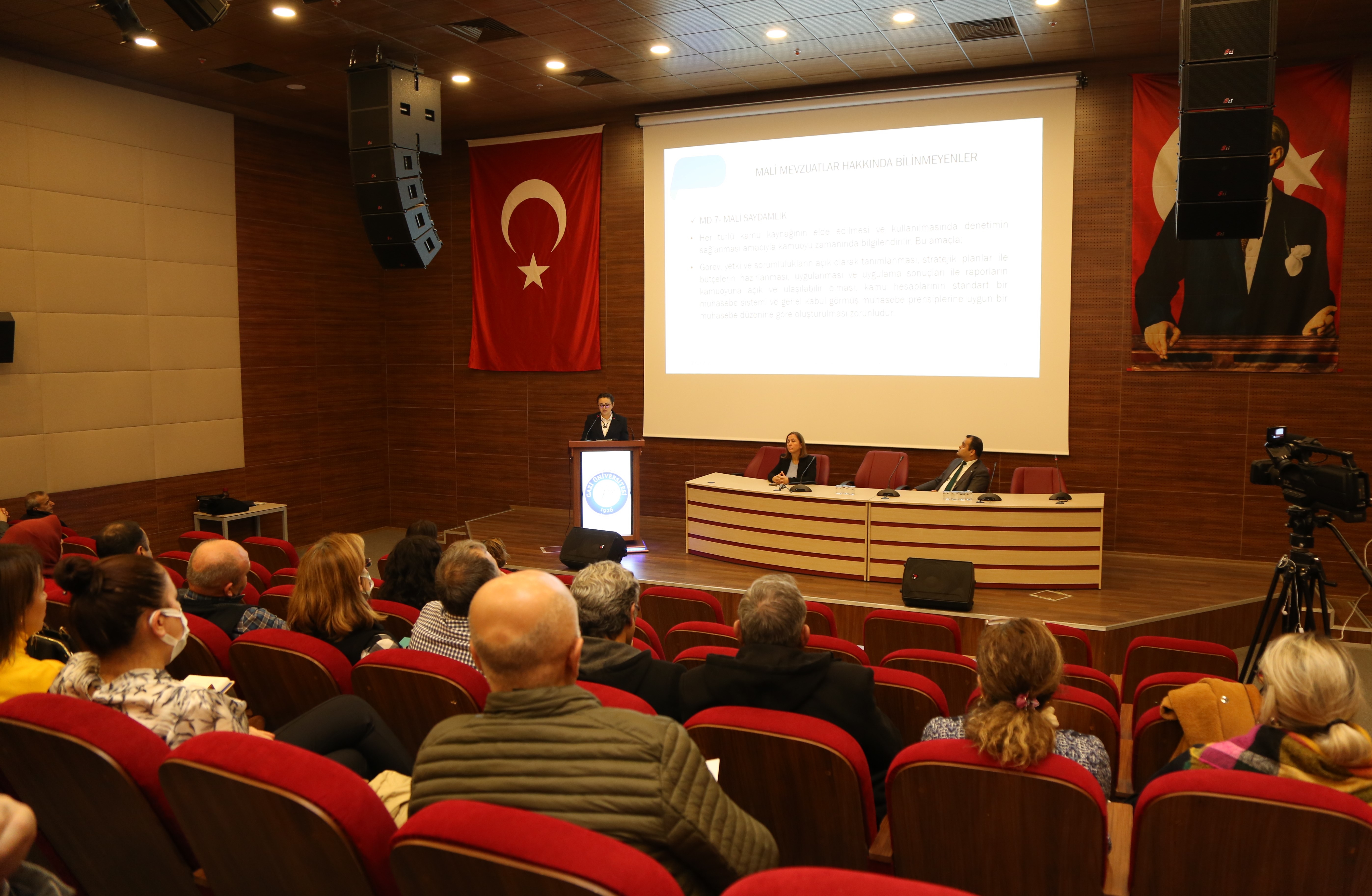 Üniversitemizde “Mali Mevzuatlar Hakkında Bilinmeyenler” Konulu Hizmet İçi Eğitim Düzenlendi-1