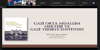 “96. Yıl Etkinlikleri Kapsamında Cumhuriyetimizin Tarihi Eğitim Çınarı Gazi Üniversitesi” Konulu Hizmet İçi Eğitim Düzenlendi