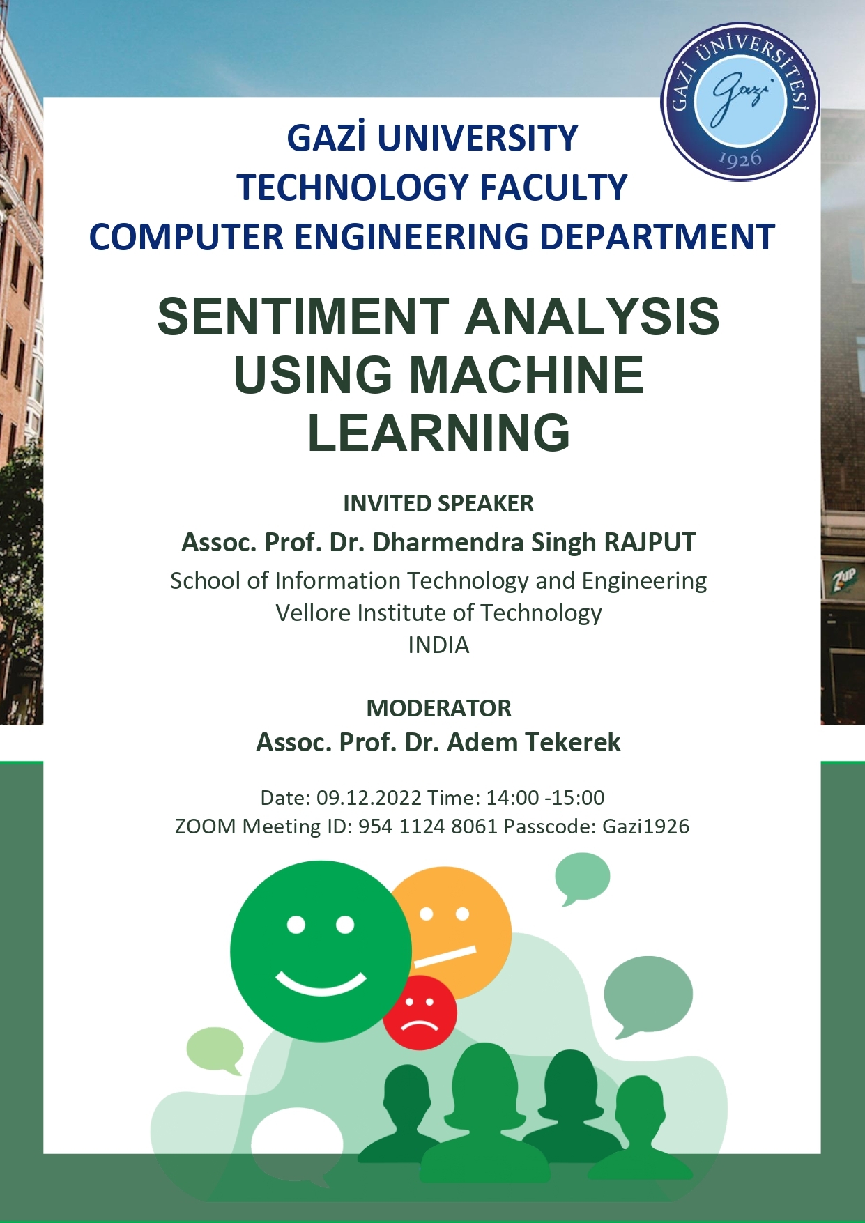 Sentiment Analysis Using Machine Learning | Gazi Üniversitesi