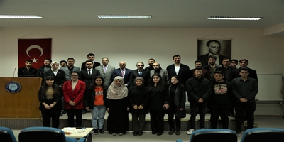 Üniversitemizde “Balkan Türkleri, Türkçe'nin Geleceği ve Türkçemiz” Konulu Söyleşi Düzenlendi