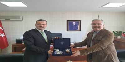 Rektörümüz Prof. Dr. Musa Yıldız, Üniversitelerarası Kurul Başkanlığı Genel Sekreteri Prof. Dr. Abdulkerim Çalışkan'ı Ziyaret Etti 