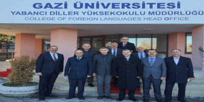 Rektörümüz Prof. Dr. Musa Yıldız, Yabancı Diller Yüksekokulunu Ziyaret Etti