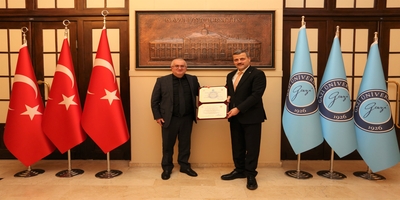 YÖK Denetleme Kurul Üyesi Prof. Dr. Ali İhsan Akgün, Rektörümüz Prof. Dr. Musa Yıldız’ı Ziyaret Etti