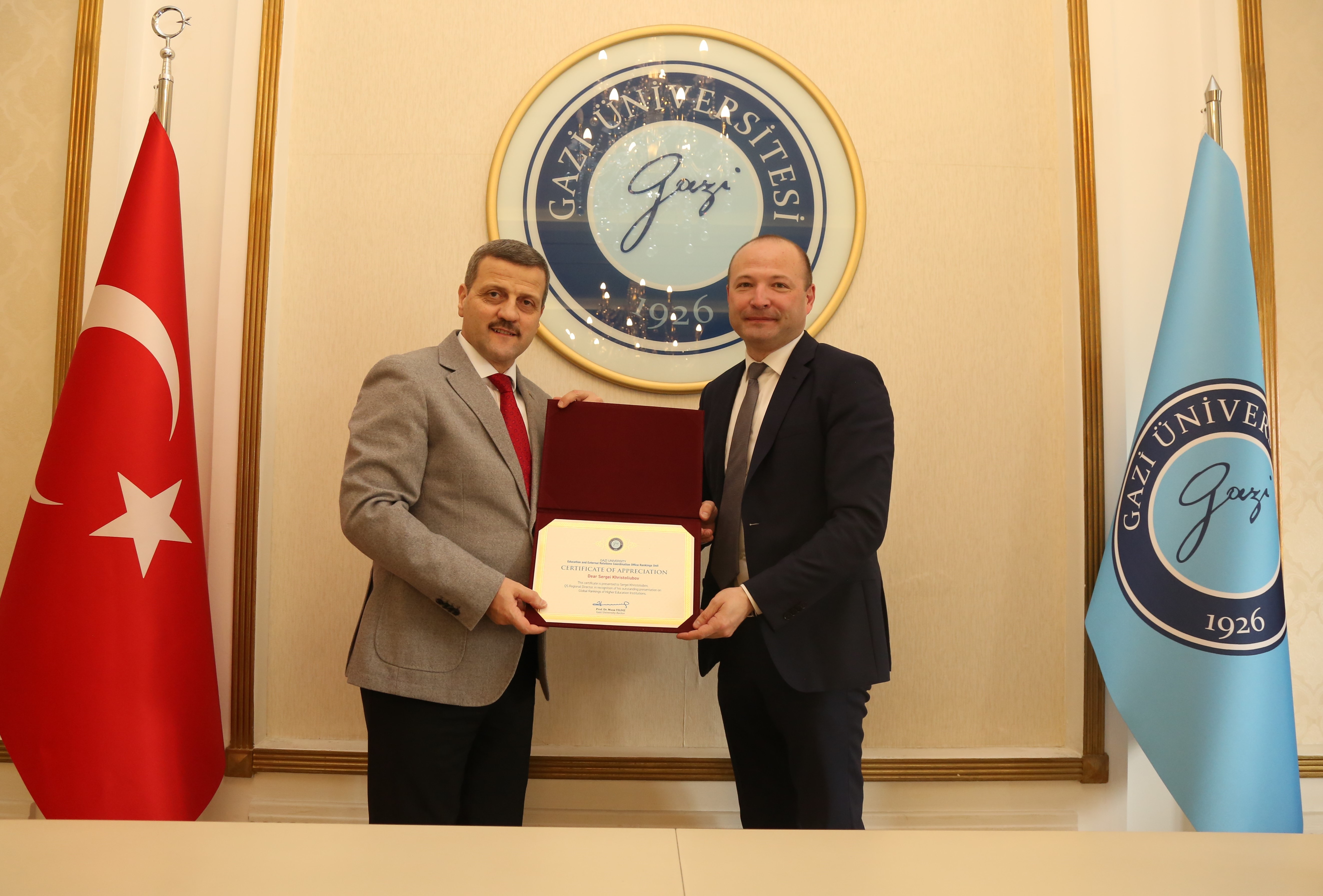Üniversitemizde, QS Uluslararası Derecelendirme Kuruluşu ile Toplantı Gerçekleştirildi-1