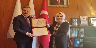 Rektörümüz Prof. Dr. Musa Yıldız Ankara Milletvekili Asuman Erdoğan’ı Ziyaret Etti