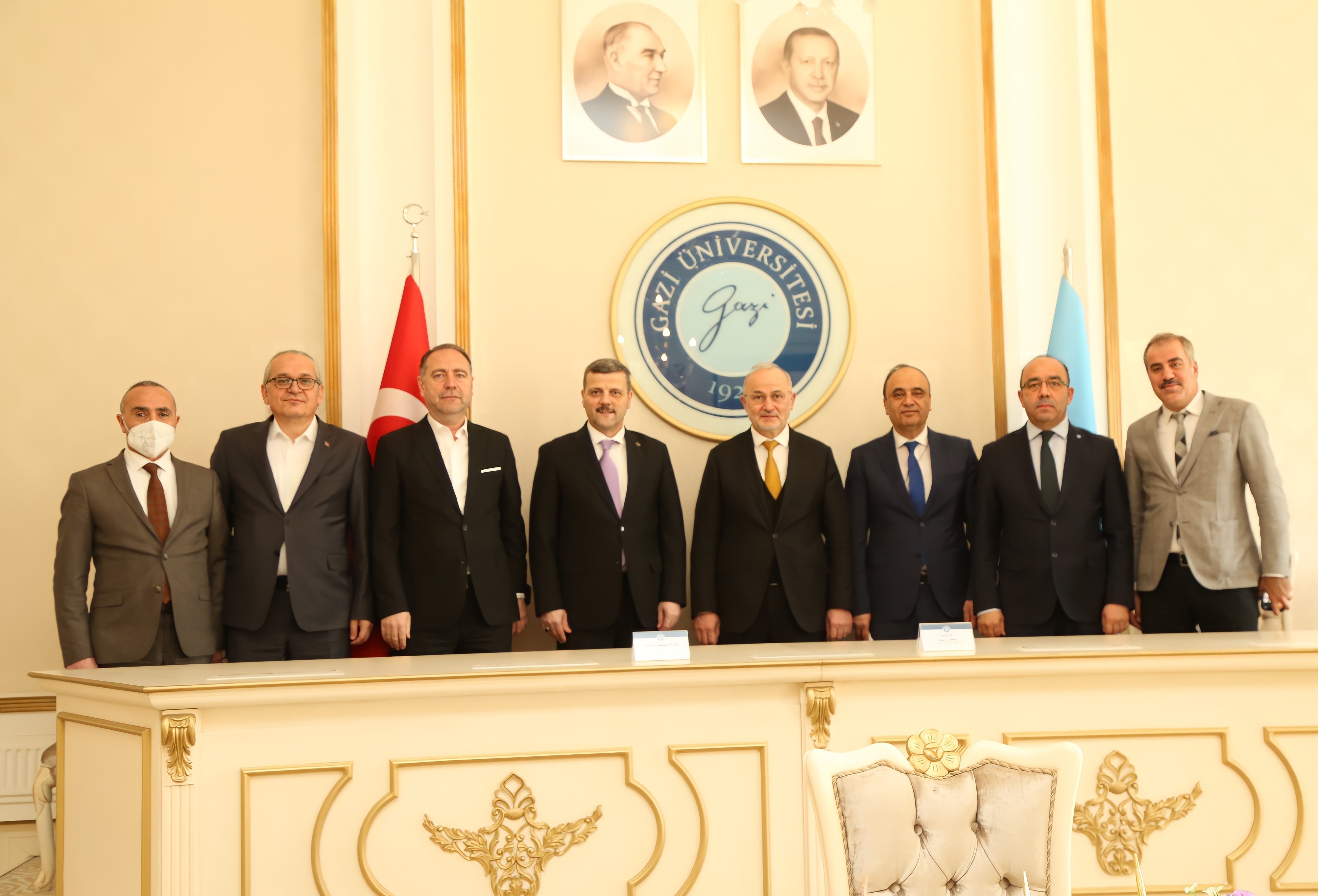 Üniversitemiz ile Ondokuz Mayıs Üniversitesi Arasında İş Birliği Protokolü İmzalandı-1