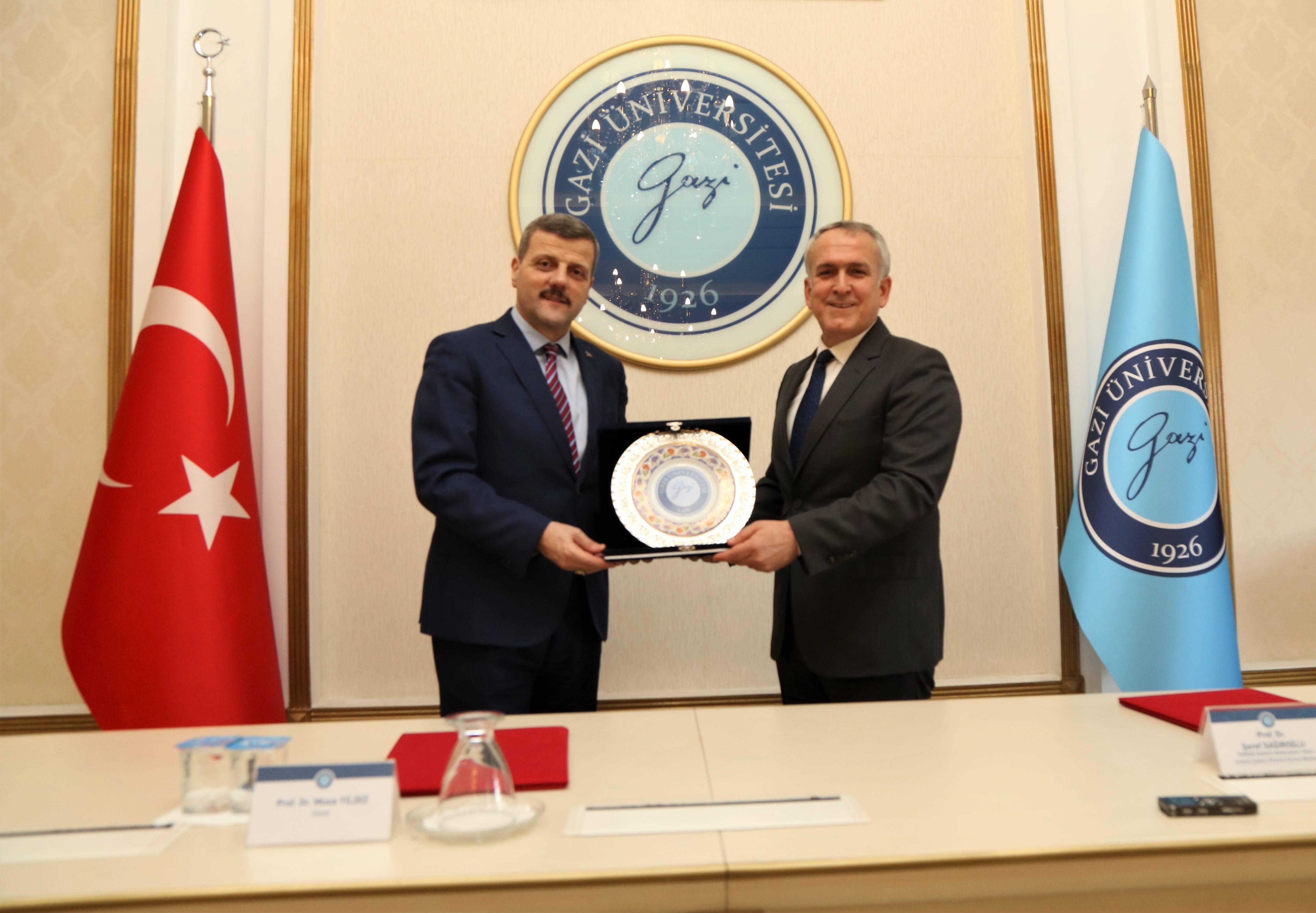 Üniversitemiz ile TMMOB Elektrik Mühendisleri Odası Ankara Şubesi Arasında İş Birliği Protokolü İmzalandı-1