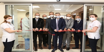 Üniversitemiz Hastanesi E-Blok 8. Katta Bulunan Yeni Birimler Hizmete Açıldı