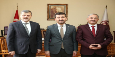Rektörümüz Prof. Dr. Musa Yıldız, Ankara Sosyal Bilimler Üniversitesi Rektörü Prof. Dr. Musa Kazım Arıcan’ı Ziyaret Etti
