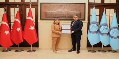 YÖK Denetleme Kurulu Üyesi Prof. Dr. Güler Alkan Rektörümüz Prof. Dr. Musa Yıldız’ı Ziyaret Etti