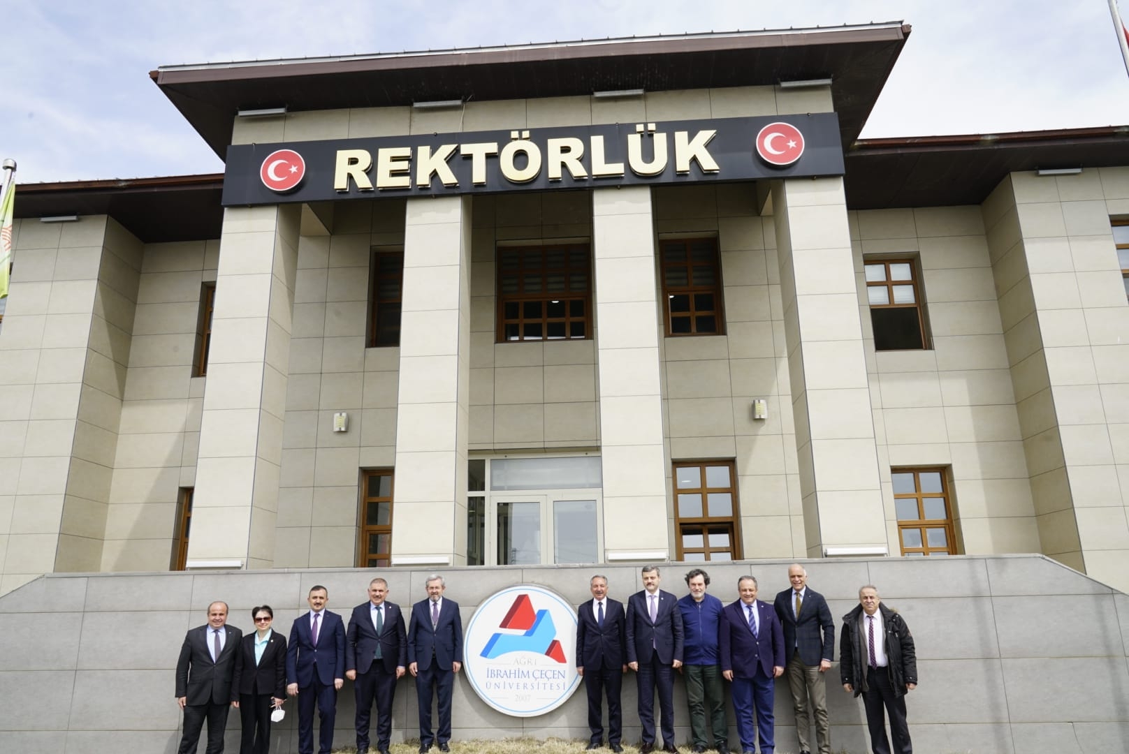Rektörümüz Prof. Dr. Musa Yıldız Ağrı İbrahim Çeçen Üniversitesi Rektörü Prof. Dr. Abdulhalik Karabulut’u Ziyaret Etti-1