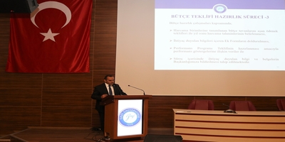 Üniversitemizde “Bütçe Kodlama Yapısı ve Harcama Süreci” Konulu Hizmet İçi Eğitim Programı Düzenlendi 