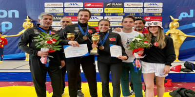 Our University Faculty of Sport Sciences Students İlke Özyüksel and Buğra Ünal Came Third in the World