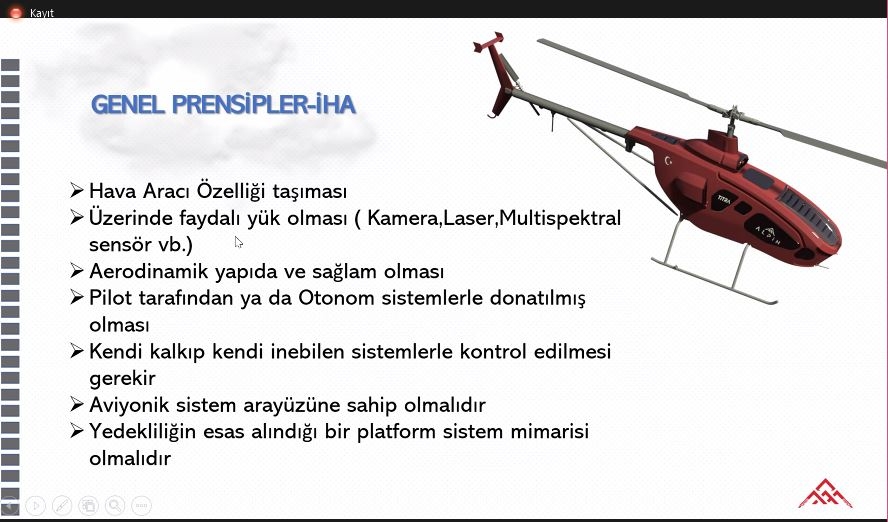 Üniversitemizde “İnsansız Hava Araçları ve İHA Pilotluğu” Konulu Bilim Konferansı Düzenlendi-1