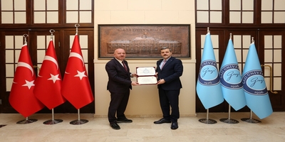Ordu Milletvekili Metin Gündoğdu Rektörümüz Prof. Dr. Musa Yıldız’ı Ziyaret Etti