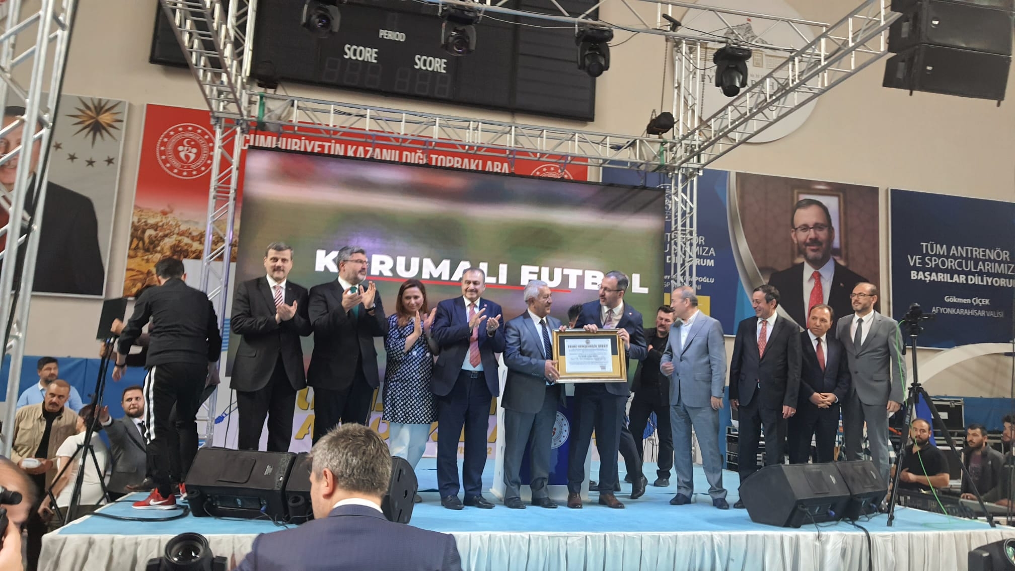 Rektör Prof. Dr. Musa Yıldız “ÜNİLİG-2022 Final Müsabakaları”nın Açılış Törenine Katıldı-1