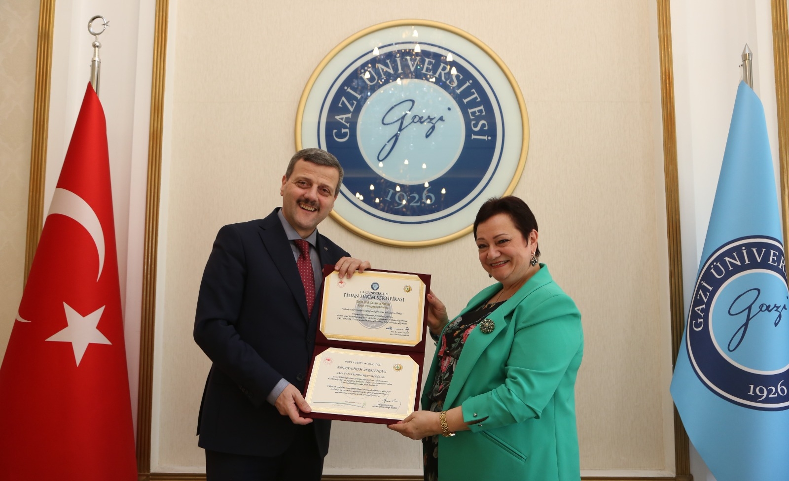 Gazi Üniversitesi ile Daugavpils Üniversitesi Arasında İş Birliği Protokolü ve Erasmus İkili Anlaşması İmzalandı-1
