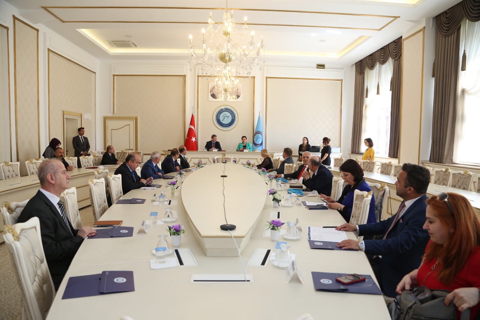 Gazi Üniversitesi ile Daugavpils Üniversitesi Arasında İş Birliği Protokolü ve Erasmus İkili Anlaşması İmzalandı-1