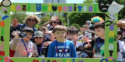 “Gazi Üniversitesi Çocuk Bilim ve Sanat Şenliği” Merkez Kampüste Gerçekleştirildi