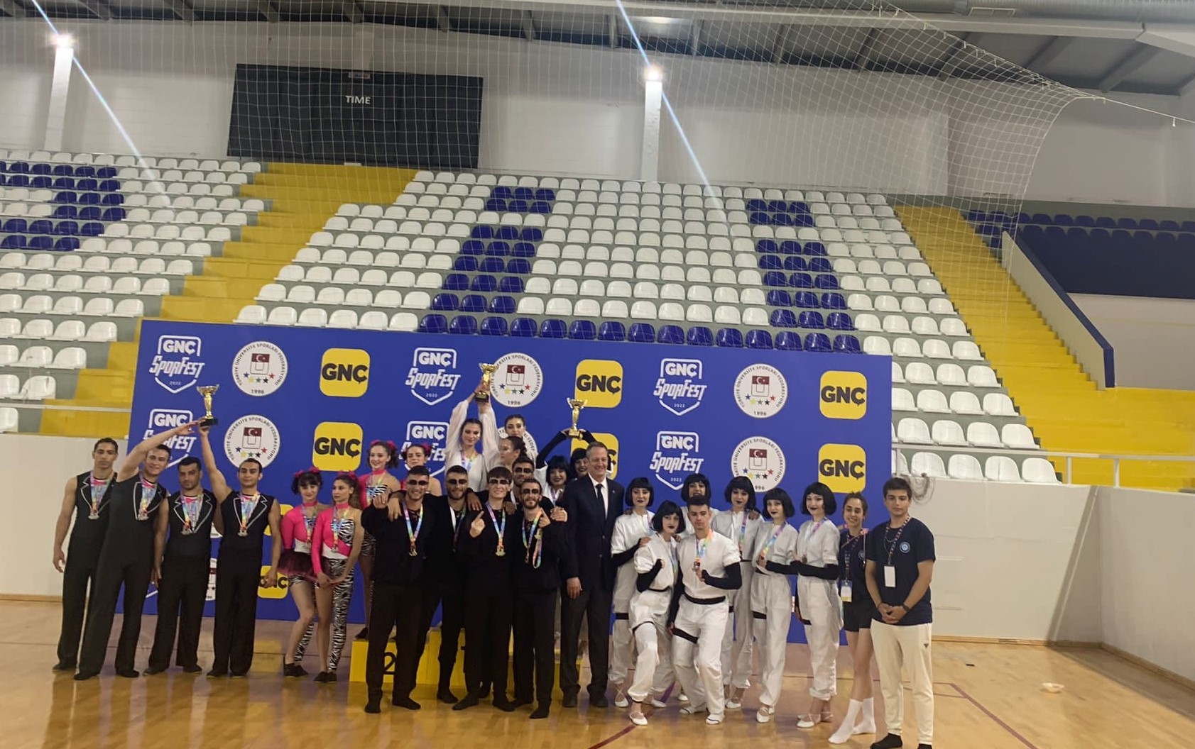 “Cimnastik Gnç Sporfest Türkiye Şampiyonası”ndan Gazi Üniversitesine İki Madalya-1
