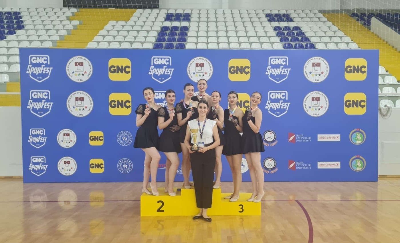“Cimnastik Gnç Sporfest Türkiye Şampiyonası”ndan Gazi Üniversitesine İki Madalya-1